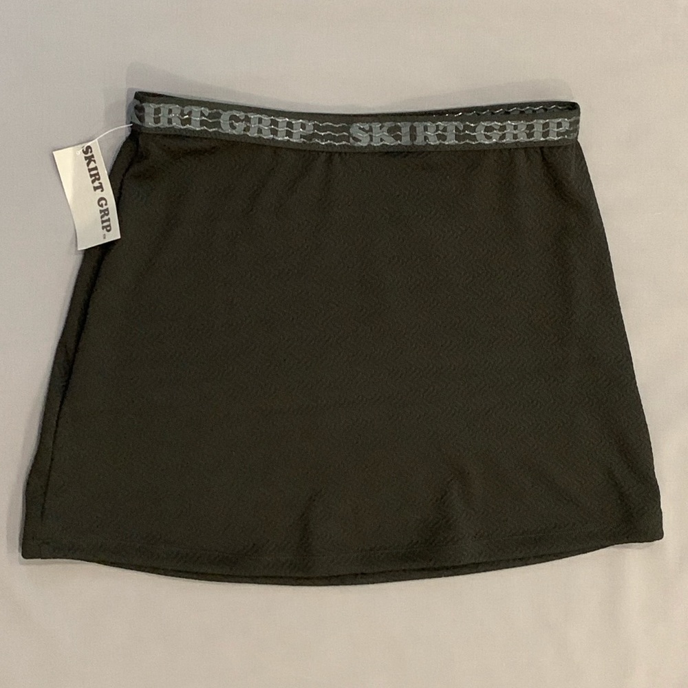 Skirt Grip - The Knit Skirt - black textured